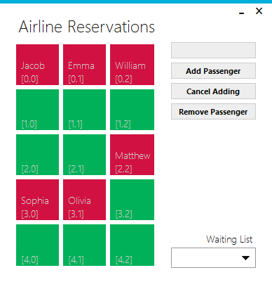 Airline Reservations